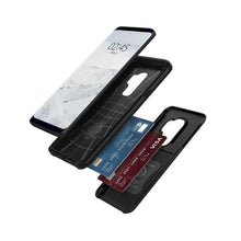 Заредете изображение във визуализатора на галерията – Spigen slim armor гръб за samsung s9 plus черен - само за 52.8 лв
