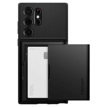 Заредете изображение във визуализатора на галерията – Spigen slum armor cs for samsung s22 ultra black - TopMag

