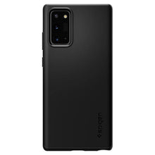 Заредете изображение във визуализатора на галерията – Spigen thin fit for samsung note 20 black - само за 34.8 лв
