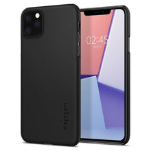 Заредете изображение във визуализатора на галерията – Spigen thin fit гръб за iPhone 11 pro ( 5.8 ) черен - само за 34.1 лв
