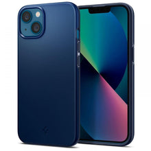 Заредете изображение във визуализатора на галерията – Spigen thin fit гръб за iphone 13 mini navy blue - TopMag
