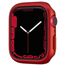 Заредете изображение във визуализатора на галерията – Spigen thin fit калъф за apple watch 7 (41mm) metallic red - TopMag
