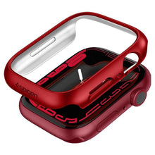 Заредете изображение във визуализатора на галерията – Spigen thin fit калъф за apple watch 7 (41mm) metallic red - TopMag
