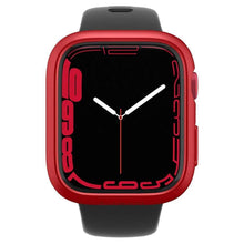 Заредете изображение във визуализатора на галерията – Spigen thin fit калъф за apple watch 7 (41mm) metallic red - TopMag
