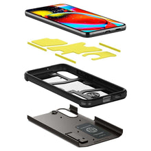 Заредете изображение във визуализатора на галерията – Spigen tough armor case for samsung s22 gunmetal - TopMag
