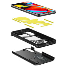 Заредете изображение във визуализатора на галерията – Spigen tough armor case for samsung s22 plus black - TopMag

