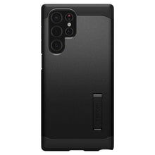Заредете изображение във визуализатора на галерията – Spigen tough armor case for samsung s22 ultra black - TopMag
