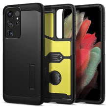 Заредете изображение във визуализатора на галерията – Spigen tough armor do s21 ultra black - TopMag
