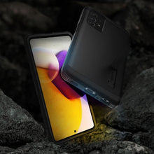 Заредете изображение във визуализатора на галерията – Spigen tough armor  for samsung a72 lte ( 4g ) black - TopMag
