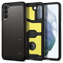 Заредете изображение във визуализатора на галерията – Spigen tough armor for samsung s21 gunmetal - само за 48.3 лв
