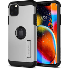 Заредете изображение във визуализатора на галерията – Spigen tough armor гръб за iPhone 11 ( 6.1 ) сив - само за 42.3 лв
