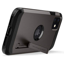 Заредете изображение във визуализатора на галерията – Spigen tough armor гръб за iPhone 11 ( 6.1 ) тъмносив - само за 42.7 лв
