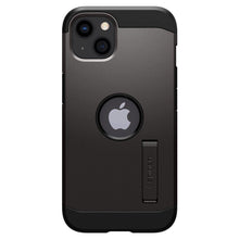 Заредете изображение във визуализатора на галерията – Spigen tough armor гръб за iphone 13 gunmetal black - TopMag
