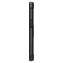Заредете изображение във визуализатора на галерията – Spigen tough armor гръб за iphone 13 gunmetal black - TopMag
