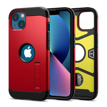 Заредете изображение във визуализатора на галерията – Spigen tough armor гръб за iphone 13 mini red - TopMag
