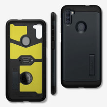 Заредете изображение във визуализатора на галерията – Spigen tough armor гръб за samsung a11 metal slate - TopMag
