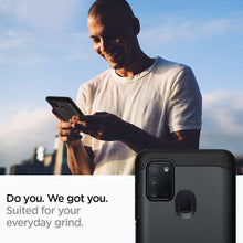 Заредете изображение във визуализатора на галерията – Spigen tough armor гръб за samsung  a21s metal slate - само за 47.3 лв
