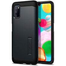 Заредете изображение във визуализатора на галерията – Spigen tough armor гръб за samsung  a41 черен - само за 47.3 лв
