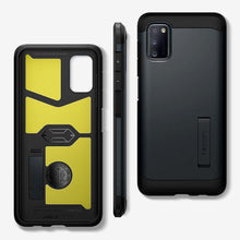 Заредете изображение във визуализатора на галерията – Spigen tough armor гръб за samsung  a41 черен - само за 47.3 лв
