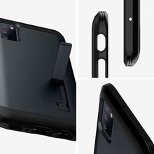 Заредете изображение във визуализатора на галерията – Spigen tough armor гръб за samsung  a41 черен - само за 47.3 лв
