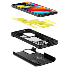 Заредете изображение във визуализатора на галерията – Spigen tough armor гръб за samsung a53 5g black - TopMag
