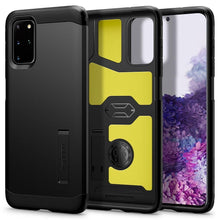 Заредете изображение във визуализатора на галерията – Spigen tough armor гръб за samsung s20 plus черен - само за 45.6 лв
