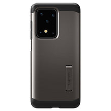 Заредете изображение във визуализатора на галерията – Spigen tough armor гръб за samsung s20 ultra gunmetal - само за 44.3 лв
