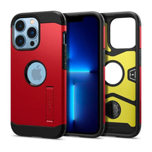 Заредете изображение във визуализатора на галерията – Spigen tough armor гръб заiphone 13 pro red - TopMag
