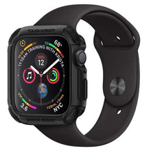 Заредете изображение във визуализатора на галерията – Spigen tough armor каишка за apple watch 4 /5 / 6 / se ( 44mm ) черен - TopMag
