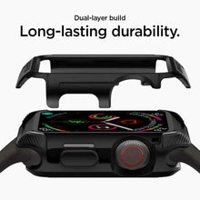 Заредете изображение във визуализатора на галерията – Spigen tough armor каишка за apple watch 4 /5 / 6 / se ( 44mm ) черен - TopMag
