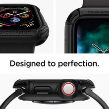 Заредете изображение във визуализатора на галерията – Spigen tough armor каишка за apple watch 4 /5 / 6 / se ( 44mm ) черен - TopMag
