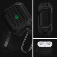 Заредете изображение във визуализатора на галерията – Spigen tough armor калъф за airpods pro black - TopMag
