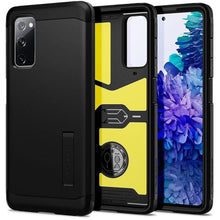 Заредете изображение във визуализатора на галерията – Spigen tough armor калъф за samsung s20 fe черен - TopMag
