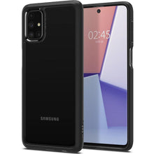 Заредете изображение във визуализатора на галерията – Spigen ultra hybrid гръб - samsung m31s черен мат - TopMag
