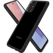 Заредете изображение във визуализатора на галерията – Spigen ultra hybrid гръб - samsung m31s черен мат - TopMag

