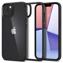 Заредете изображение във визуализатора на галерията – Spigen ultra hybrid гръб за iphone 13 mini matte black - TopMag

