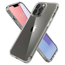 Заредете изображение във визуализатора на галерията – Spigen ultra hybrid гръб за iphone 13 pro max crystal прозрачен - TopMag

