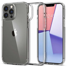 Заредете изображение във визуализатора на галерията – Spigen ultra hybrid гръб за iphone 13 pro max crystal прозрачен - TopMag
