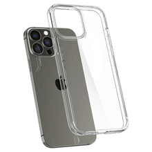 Заредете изображение във визуализатора на галерията – Spigen ultra hybrid гръб за iphone 13 pro max crystal прозрачен - TopMag
