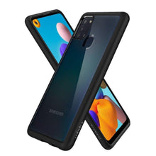 Заредете изображение във визуализатора на галерията – Spigen ultra hybrid гръб за samsung a21s мат черен - само за 38.4 лв
