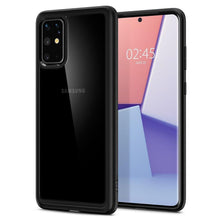 Заредете изображение във визуализатора на галерията – Spigen ultra hybrid гръб за samsung s20 plus черен мат - само за 38.4 лв
