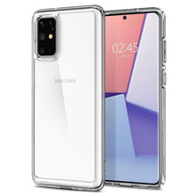 Заредете изображение във визуализатора на галерията – Spigen ultra hybrid гръб за samsung s20 plus прозрачен - само за 37 лв
