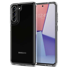 Заредете изображение във визуализатора на галерията – Spigen ultra hybrid гръб за samsung s21 fe crystal clear - TopMag

