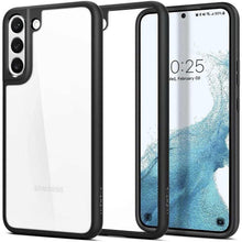 Заредете изображение във визуализатора на галерията – Spigen ultra hybrid гръб за samsung s22 plus matte black - TopMag
