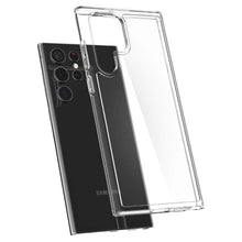 Заредете изображение във визуализатора на галерията – Spigen ultra hybrid гръб за samsung s22 ultra прозрачен - TopMag
