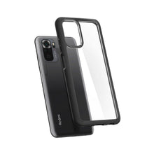 Заредете изображение във визуализатора на галерията – Spigen ultra hybrid гръб за xiaomi redmi note 10 / 10s матиран черен - TopMag
