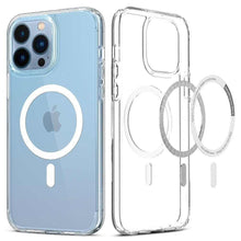 Заредете изображение във визуализатора на галерията – Spigen ultra hybrid mag magsafe case гръб за iphone 13 pro - TopMag
