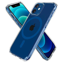 Заредете изображение във визуализатора на галерията – Spigen ultra hybrid mag magsafe for iphone 12 / 12 pro blue - TopMag
