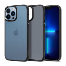 Заредете изображение във визуализатора на галерията – Spigen ultra hybridгръб за iphone 13 pro matte frost black - TopMag
