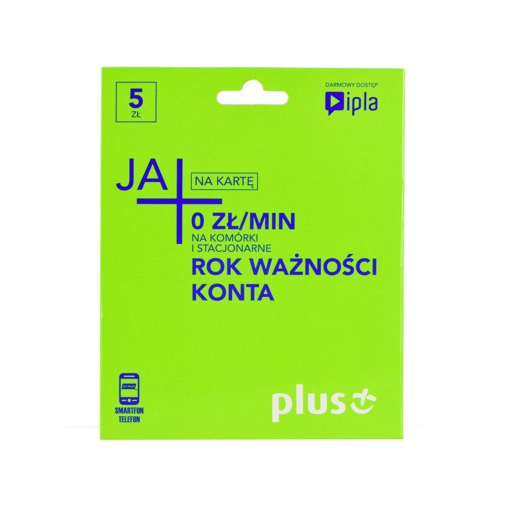 Starter card ja + rozmowy i sms-y w plusie - само за 12 лв